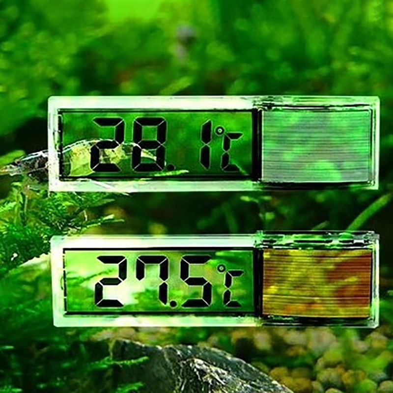 Aquarium Planted Seeds - Waterproof Aquarium Thermometer 3D Digital LCD