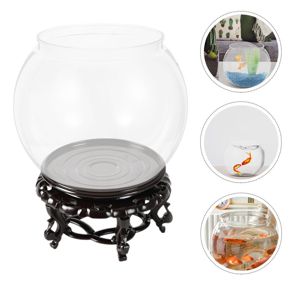 Planted Aquarium Bowl - 1Set Stable Transparent Fish Bowl Desktop