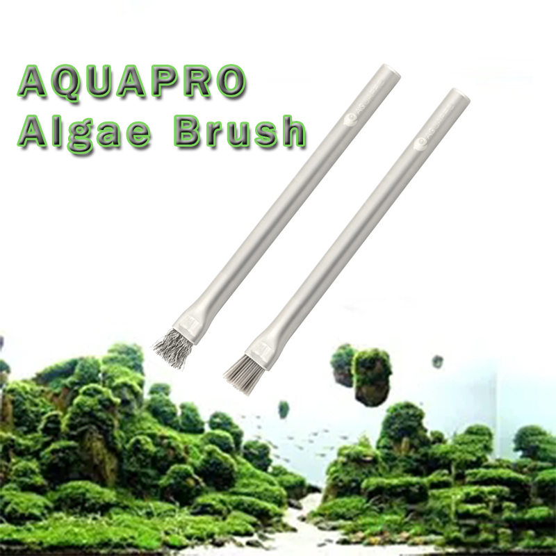 Planted Aquarium Hard Water - Aquapro Algae Brush Aquarium Accessory Fish