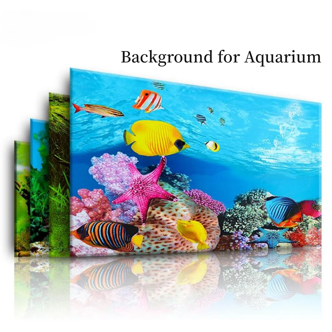 Aquarium Planted Seeds - Background Aquarium 3D Sticker Poster Decoration