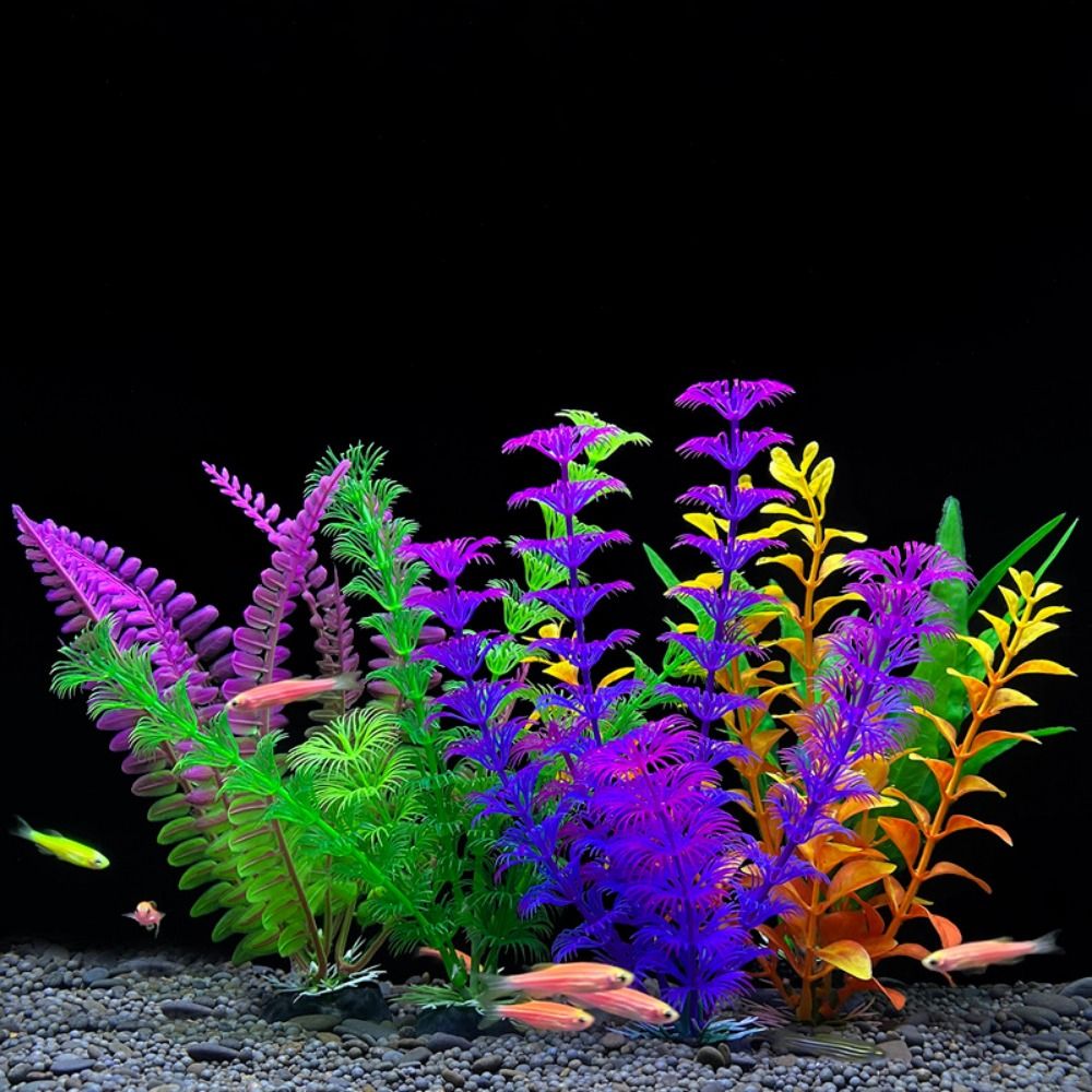 Fish Tank Ornament Plant Aquar - Planted Aquarium Bowl recension och pris