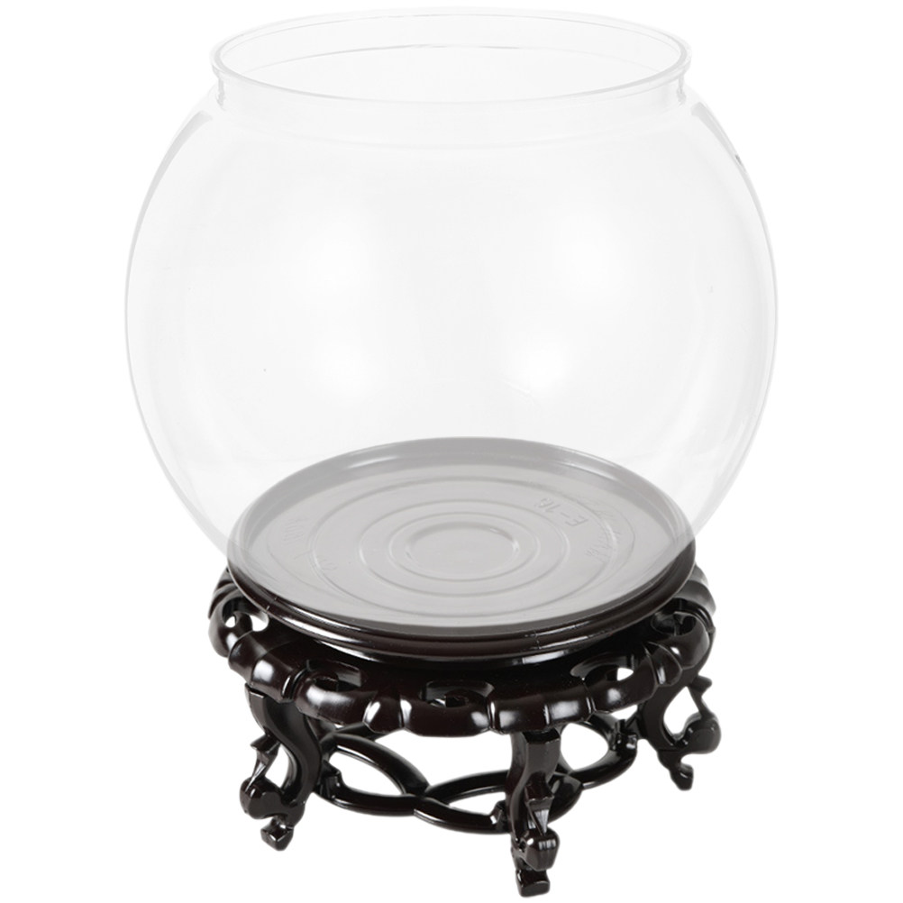 1Set Stable Transparent Fish B - Planted Aquarium Bowl recension och pris