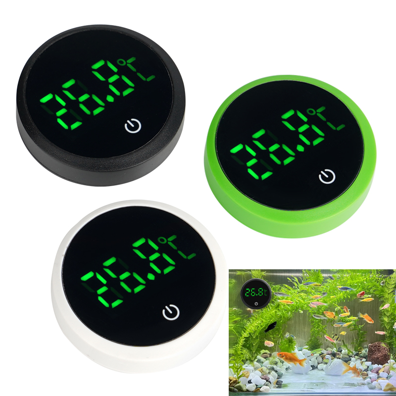 LED Digital Aquarium Thermomet - Aquarium Planted Seeds recension och pris