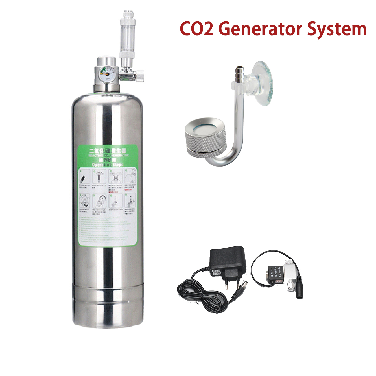 Aquarium CO2 Generator system  - Planted Aquarium Co2 System recension och pris