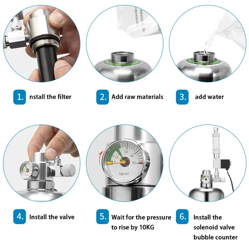 Aquarium CO2 Generator system  - Planted Aquarium Co2 System recension och pris