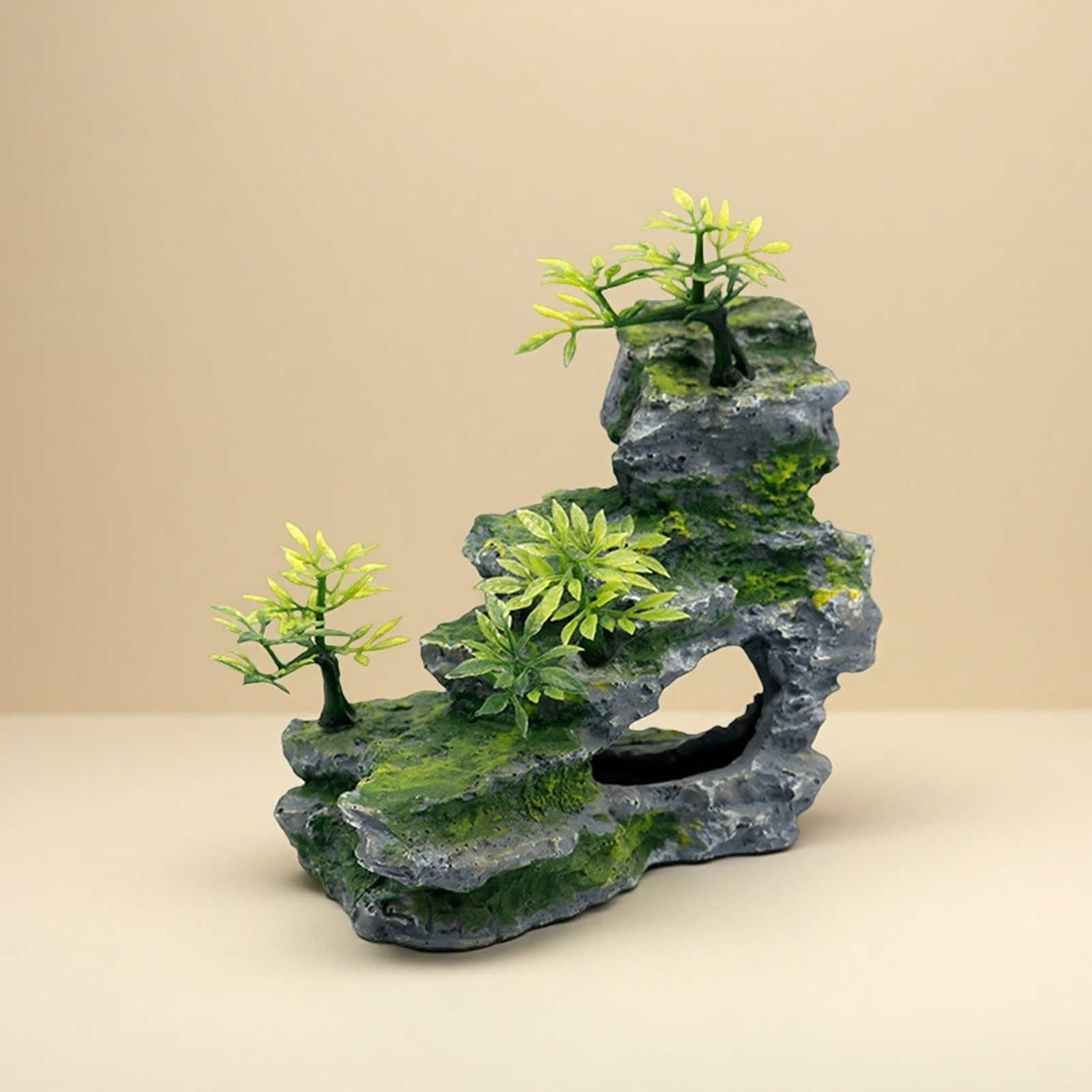 Resin Aquarium Mountain Cave V - Aquarium Planted Seeds recension och pris