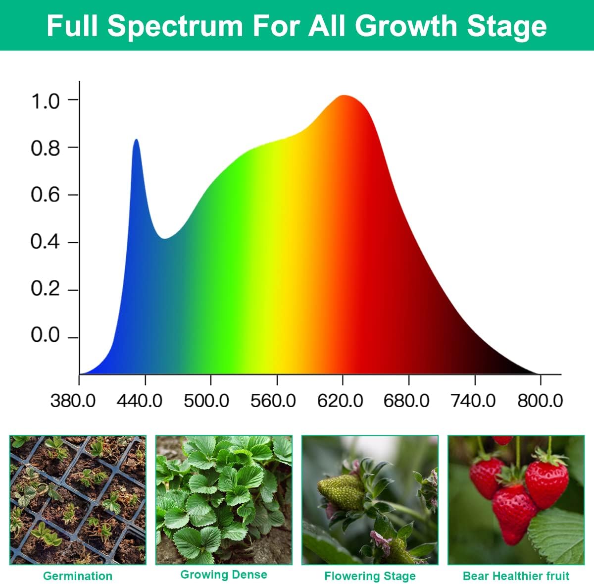 LED Grow Lamps Plant Full Spec - Aquarium Planted Seeds recension och pris