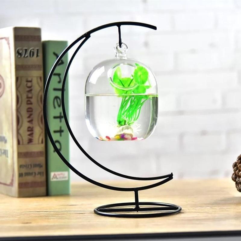 62KD Suspended Transparent Han - Planted Aquarium Bowl recension och pris