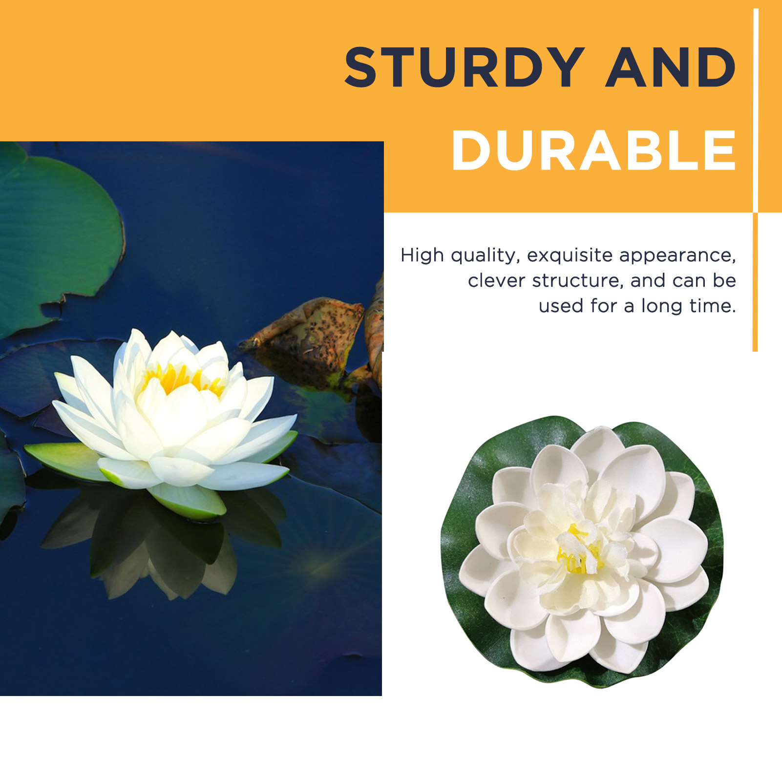 5pcs/set 10cm Artificial Lotus - Planted Aquarium Bowl recension och pris