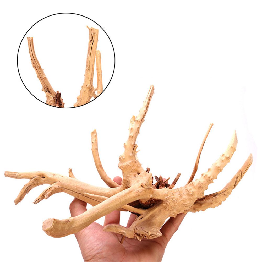 1 Pcs Wood Reptile Fish Tank O - Planted Aquarium With Driftwood recension och pris