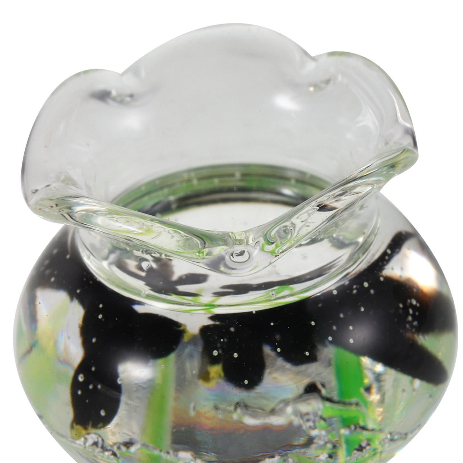 Mini Resin Fish Bowl Miniature - Planted Aquarium Bowl recension och pris
