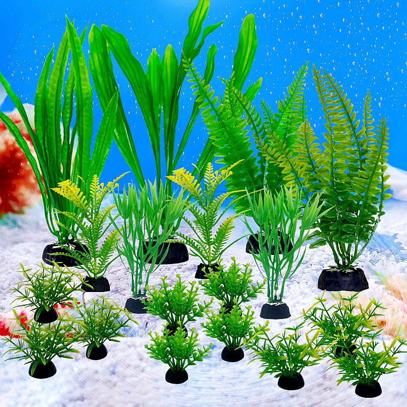 18PC Fish Tank Simulation Plan - Planted Aquarium Bowl recension och pris