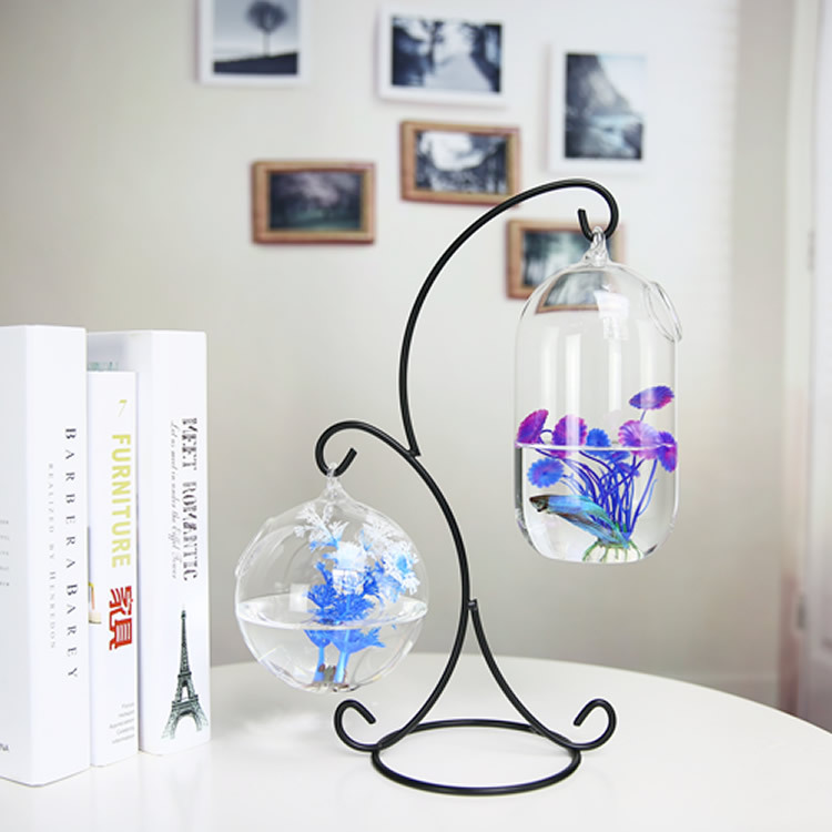 Creative Double-deck Suspended - Planted Aquarium Bowl recension och pris