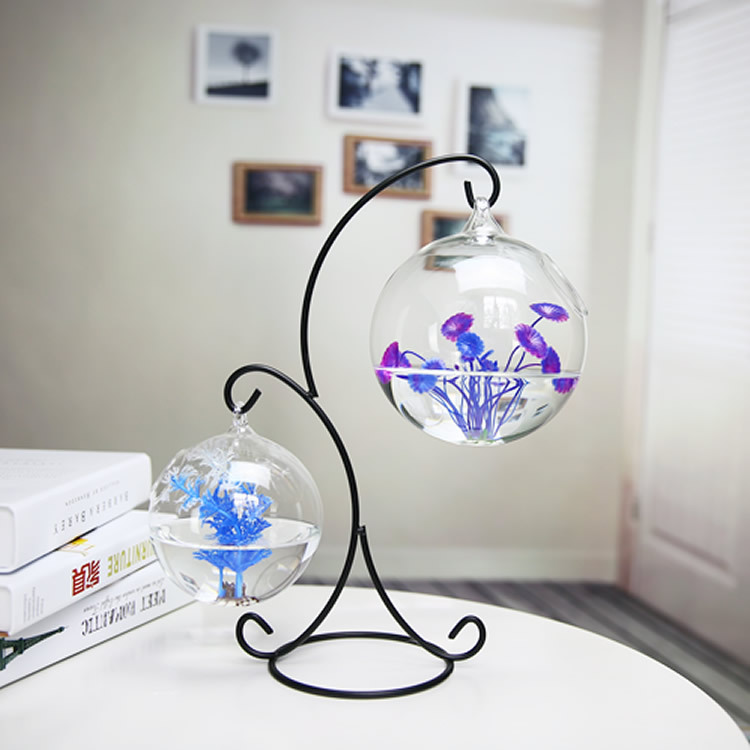 Creative Double-deck Suspended - Planted Aquarium Bowl recension och pris