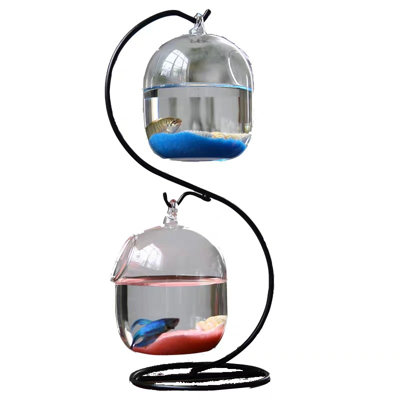 Creative Double-deck Suspended - Planted Aquarium Bowl recension och pris