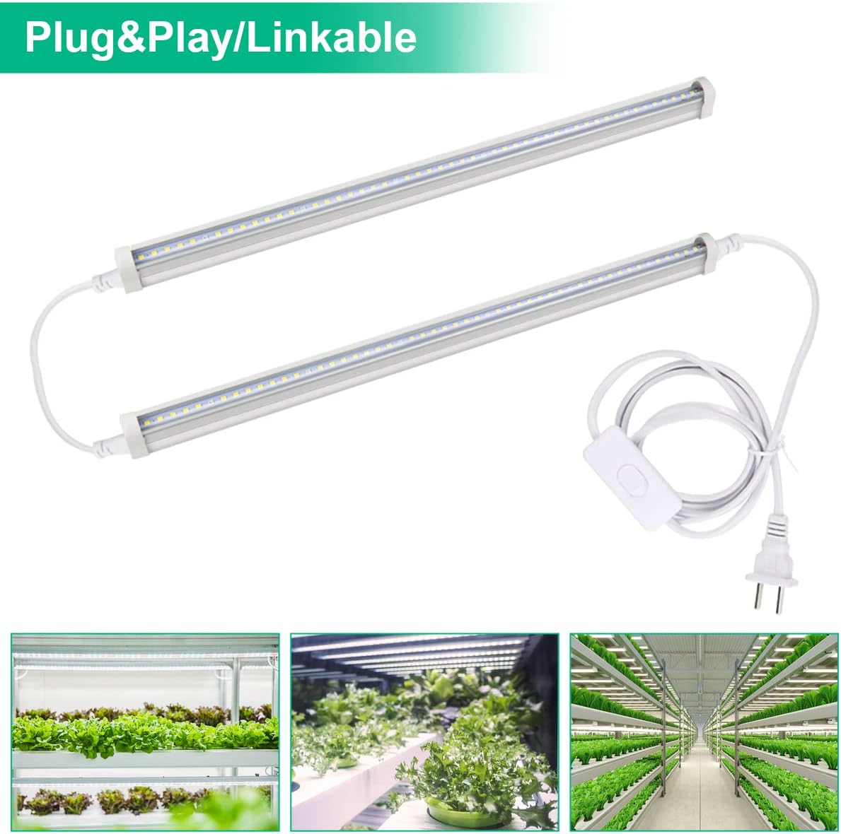 LED Grow Lamp Plant Full Spect - Aquarium Planted Seeds recension och pris