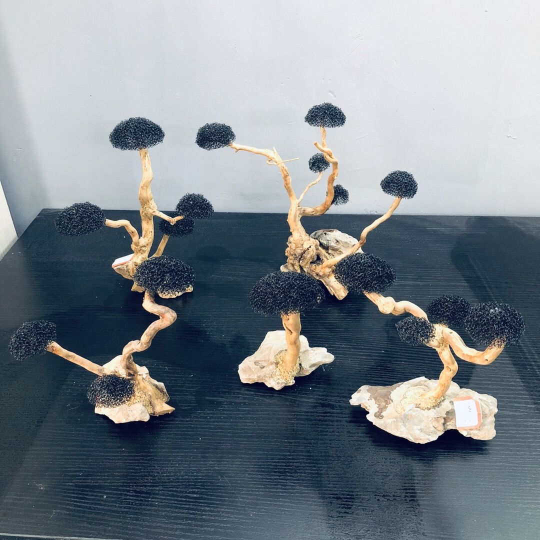Aquarium Decoration Moss Drift - Planted Aquarium With Driftwood recension och pris