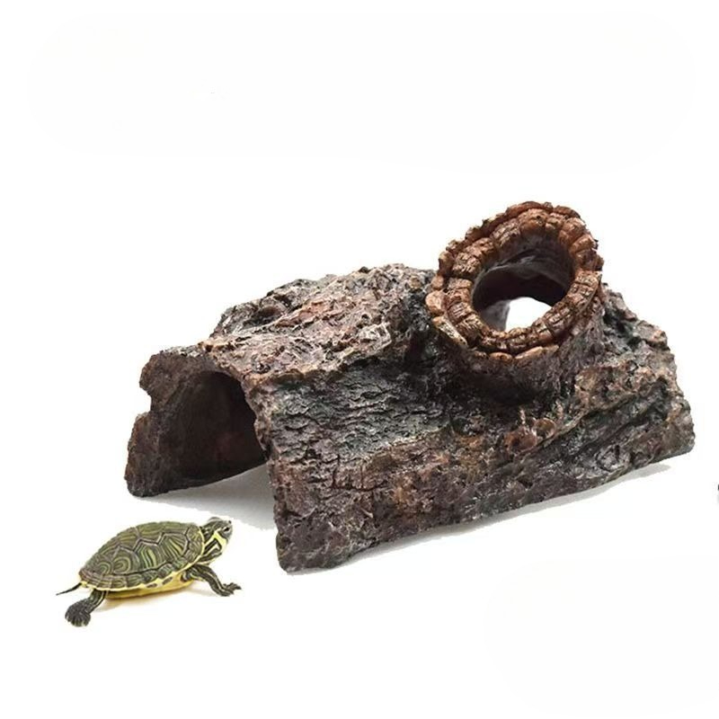 Robotic Dog Resin Craft Figuri - Planted Aquarium With Driftwood recension och pris