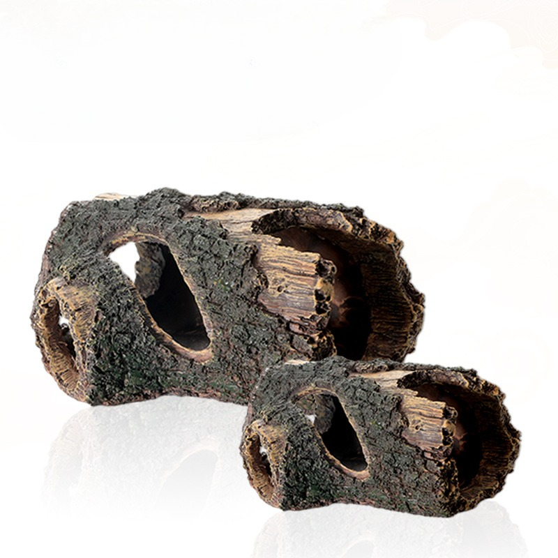 Robotic Dog Resin Craft Figuri - Planted Aquarium With Driftwood recension och pris